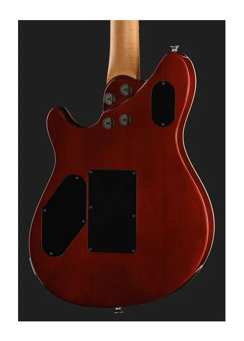 Evh Wolfgang Special QM TigerEyeG, pickup e manopole dei controlli