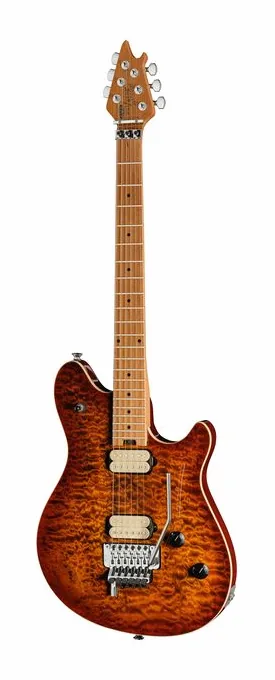 Evh Wolfgang Special QM TigerEyeG in primo piano frontale