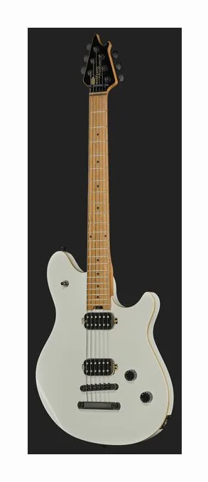 Evh Wolfgang Std T.O.M Cream White, selettore pickup e jack di uscita