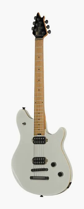 Evh Wolfgang Std T.O.M Cream White in primo piano frontale