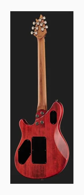 Evh Wolfgang WG Std Exotic BW, capotasto e prime posizioni della tastiera