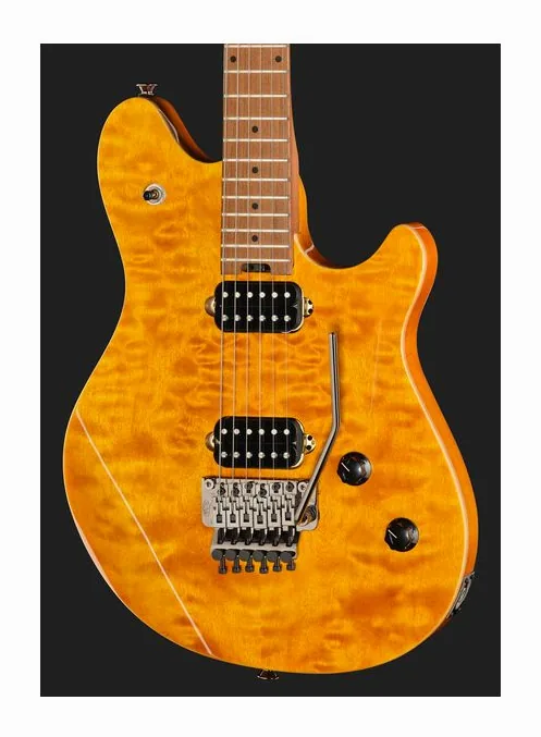 Evh Wolfgang WG Std QM TA, pickup e manopole dei controlli