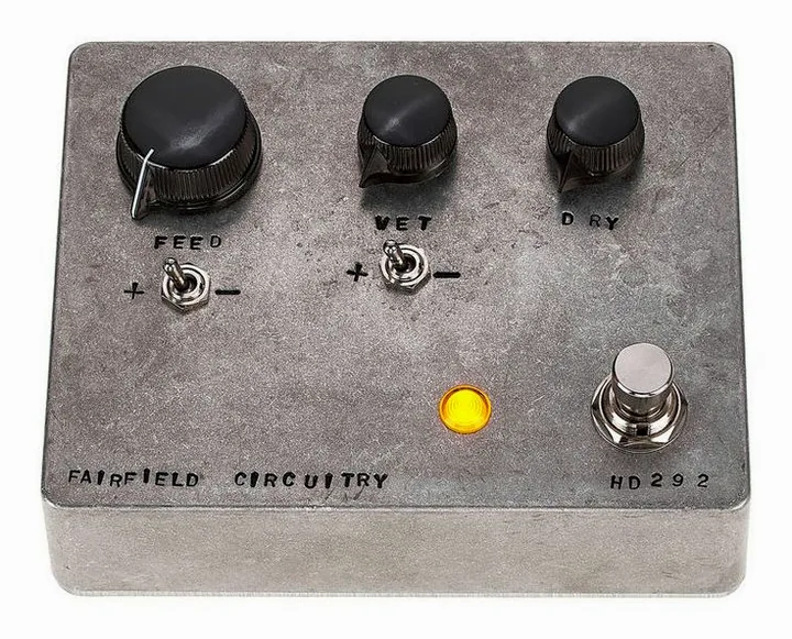 Fairfield Circuitry Hors d'Oeuvre Act. Feedb. Loop, led e interruttore a pedale