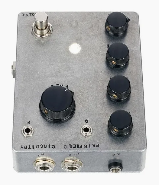 Fairfield Circuitry Long Life Parametric EQ, grafica del pannello superiore