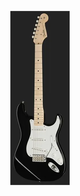 Fender 50 Strat Black NOS, paletta con meccaniche e logo