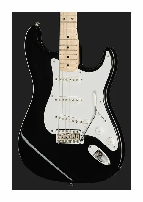 Fender 50 Strat Black NOS, pickup e manopole dei controlli