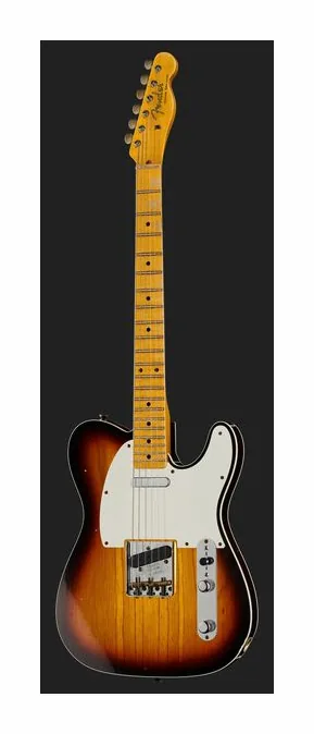 Fender 50s Tele Custom C3CS Relic, pickup e manopole dei controlli
