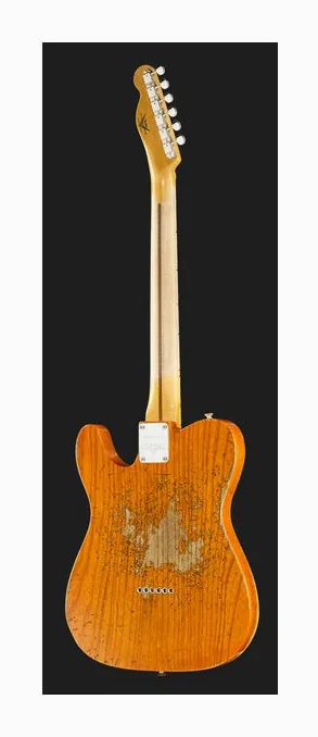 Fender 50s Thinline Tele SOT HR, corpo e verniciatura in primo piano