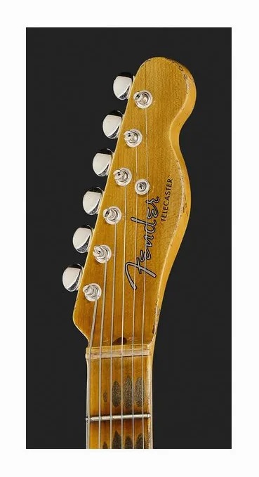 Fender 50s Thinline Tele SOT HR, capotasto e prime posizioni della tastiera