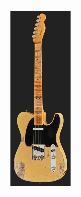 Fender 51 Nocaster Heavy Relic ANB, pickup e manopole dei controlli