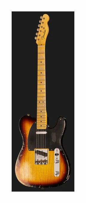 Fender 51 Nocaster 2TSB HR NAMM, vista posteriore del corpo