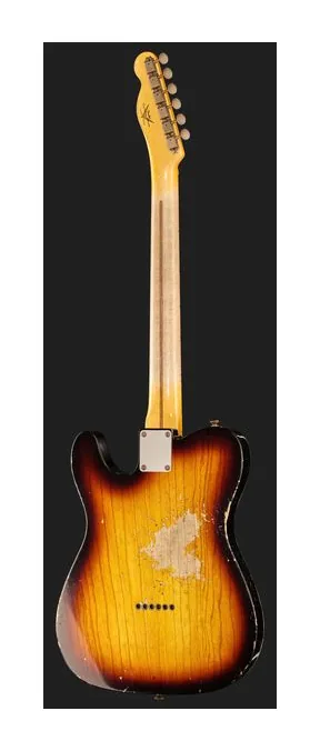 Fender 51 Nocaster 2TSB HR NAMM, profilo laterale del corpo