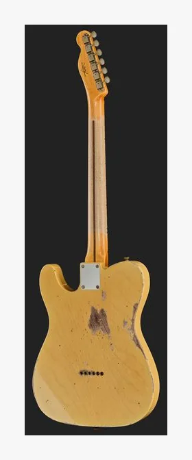 Fender 51 Nocaster Heavy Relic ANB, selettore pickup e jack di uscita