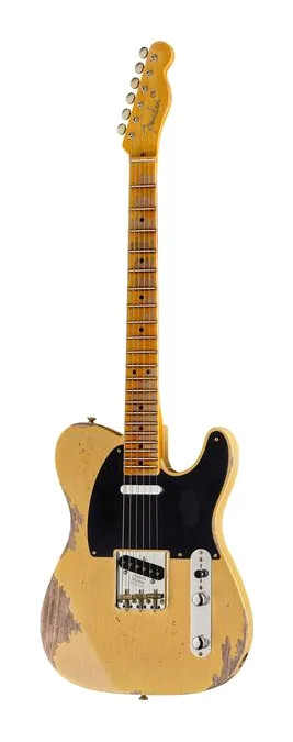 Fender 51 Nocaster NB HR NAMM fotografato frontalmente