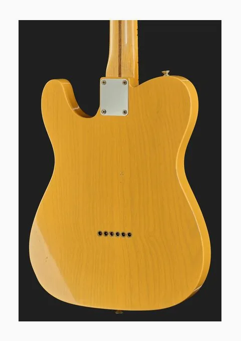 Fender 52 Tele BTB JM Relic MN, pickup e manopole dei controlli