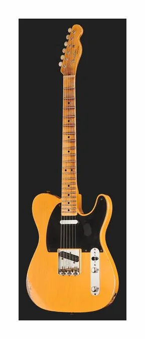 Fender 52 Tele BTB Relic, ponte e meccaniche di intonazione