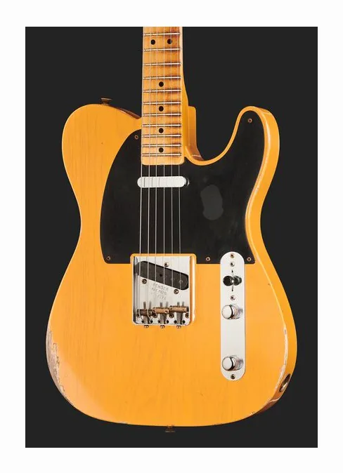 Fender 52 Tele BTB Relic, ponte e meccaniche di intonazione