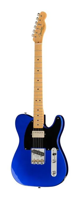 Fender 52 Tele Closet Classic Cobalt in primo piano frontale