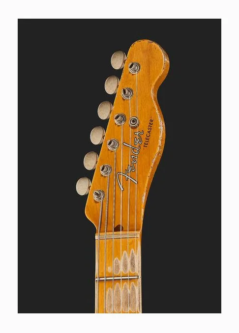 Fender 52 Telecaster BB Heavy Relic, profilo laterale del corpo