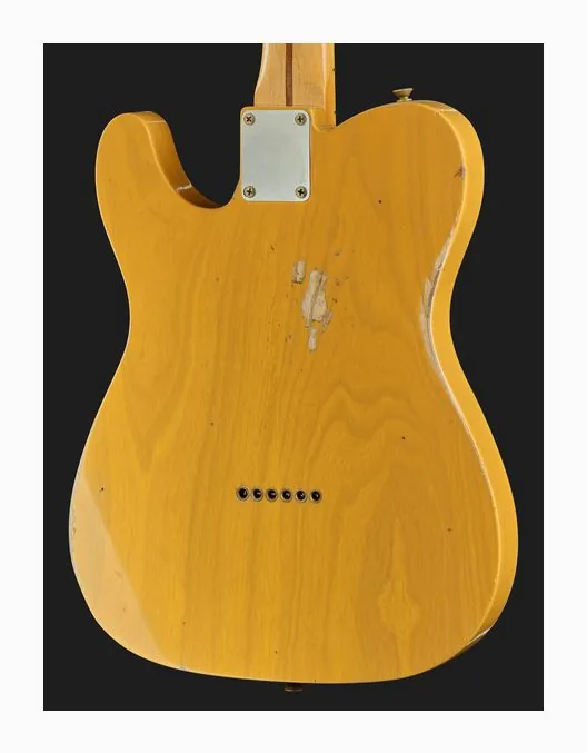 Fender 53 Tele BTB Relic MN, selettore pickup e jack di uscita