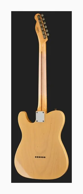 Fender 54 Tele Jmr FANB, vista posteriore del corpo