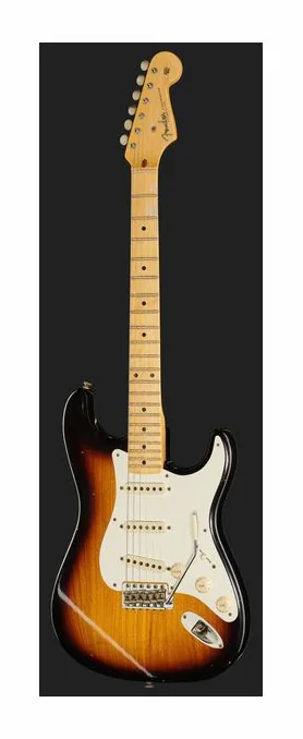 Fender 55 Strat 2TSB Journeyman Relic, ponte e meccaniche di intonazione