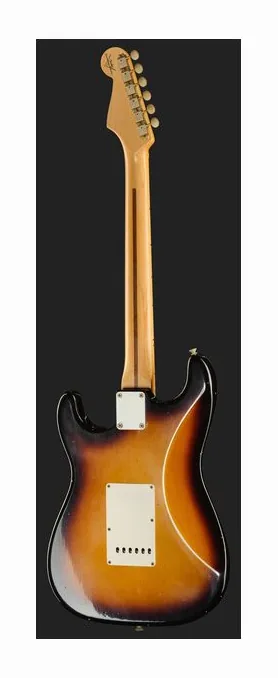 Fender 55 Strat MN 2TSb JRN, vista posteriore del corpo