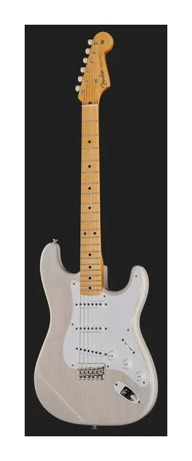 Fender 55 Strat Hardtail AWB NOS, manico e tastiera visti di lato