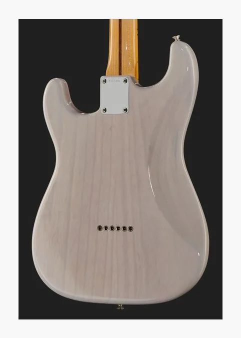 Fender 55 Strat Hardtail AWB NOS, curve del body viste dall'alto