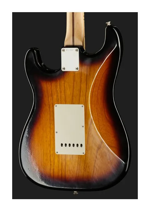 Fender 55 Strat MN Sunburst CC, selettore pickup e jack di uscita