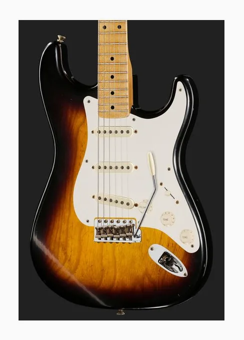 Fender 56 Strat Journeyman Relic 2CS, selettore pickup e jack di uscita