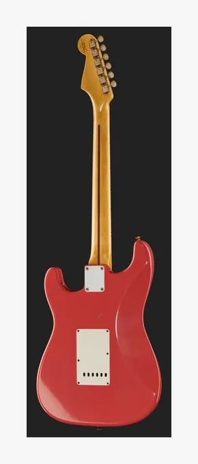 Fender 56 Strat FRD Journeyman Relic, pickup e manopole dei controlli