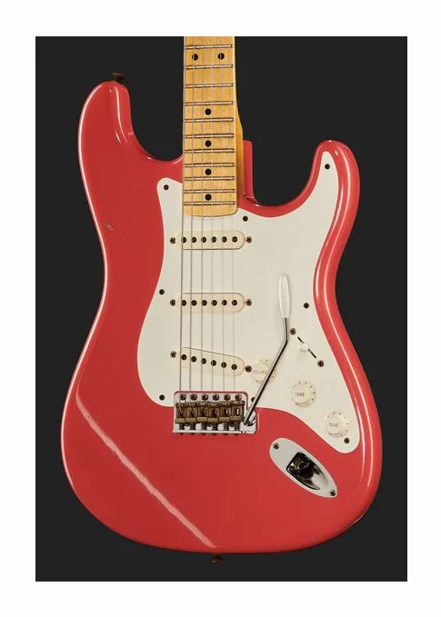 Fender 56 Strat FRD Journeyman Relic, vista posteriore del corpo