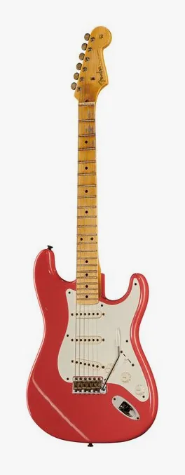 Fender 56 Strat FRD Journeyman Relic visto di fronte