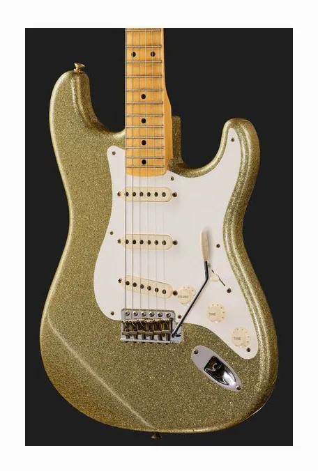 Fender 56 Strat Journeyman Relic GLS, curve del body viste dall'alto