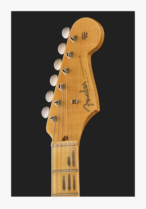 Fender 56 Strat Journeyman Relic GLS, capotasto e prime posizioni della tastiera