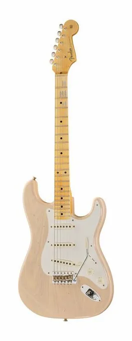 Fender 56 Strat Journeyman Relic DWB in primo piano frontale