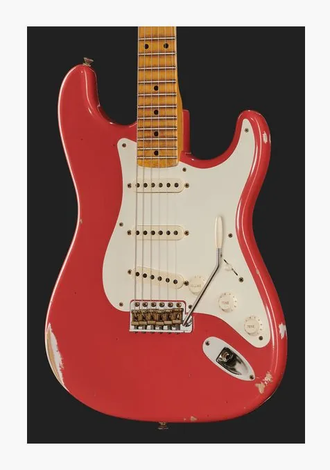 Fender 56 Strat FRD Relic, ponte e meccaniche di intonazione