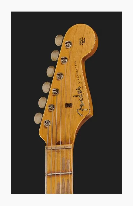 Fender 56 Strat FRD Relic, capotasto e prime posizioni della tastiera