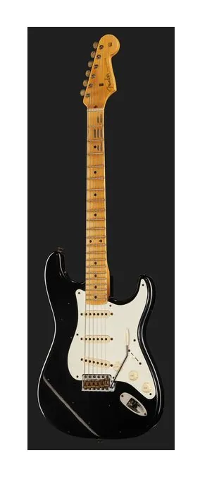 Fender 57 Strat BLK Journeyman Relic, ponte e meccaniche di intonazione