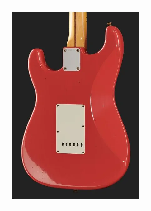 Fender 57 Strat FRD Journeyman Relic, vista posteriore del corpo