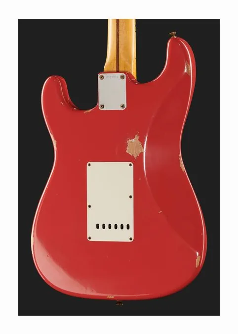 Fender 57 Strat FRD Relic, manico e tastiera visti di lato