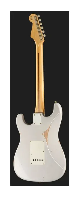 Fender 57 Strat WBL Relic, manico e tastiera visti di lato