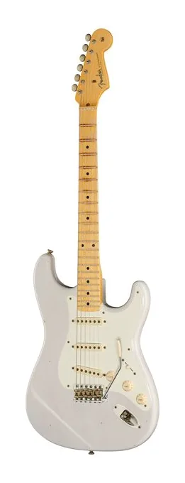 Fender 57 Strat WBL JM Relic visto di fronte