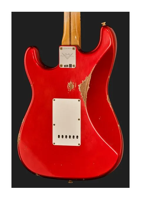 Fender 58 Strat FACAR Relic, paletta con meccaniche e logo