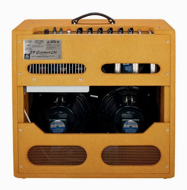 Fender 59 Bassman LTD, vista laterale del cabinet