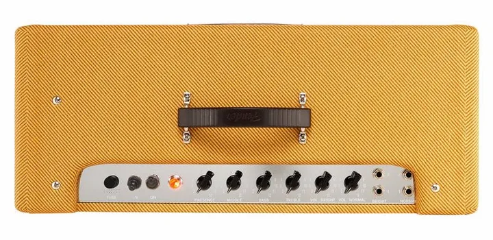Fender 59 Bassman LTD, manopole e selettore dei canali
