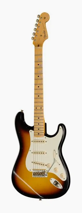 Fender 59 Strat 2TSB JM Relic visto di fronte