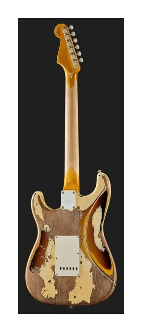 Fender 59 Strat AVWoC3CS Super Relic, selettore pickup e jack di uscita