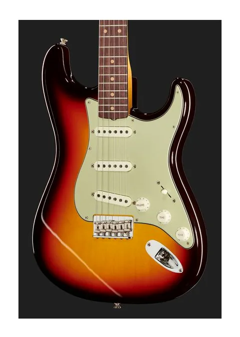 Fender 59 Strat Hardtail C3CSB NOS, selettore pickup e jack di uscita
